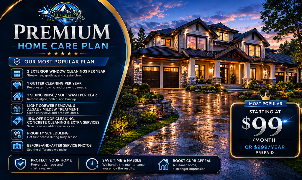 Premium Exterior Maintenance Plan