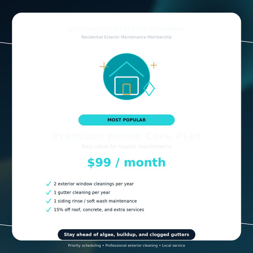 Premium Exterior Maintenance Plan